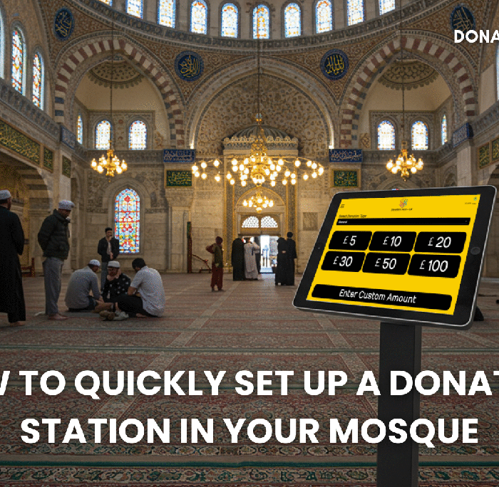 How to Quickly Set Up a Donation Station in Your Mosque