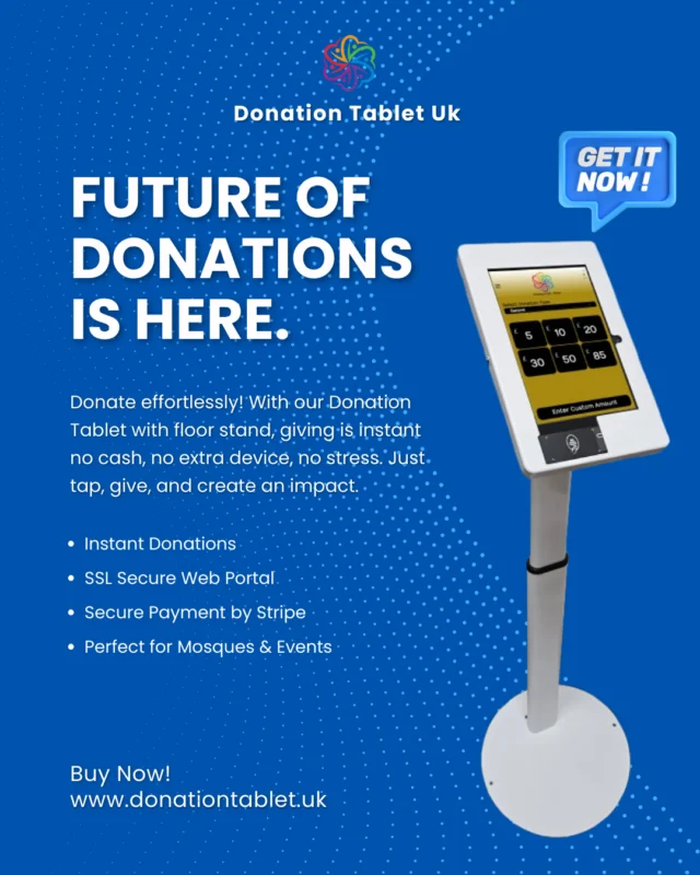 Instagram post from donationtablet.uk